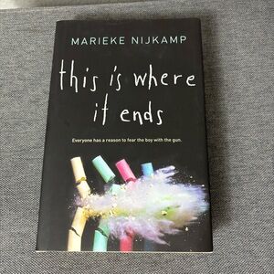 This Is Where It Ends by Marieke Nijkamp Hardback Book